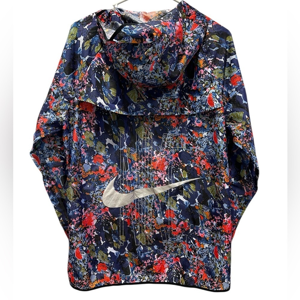 Like New Rare Find Nike Floral Print Windbreaker Jacket - Picture 3 of 8